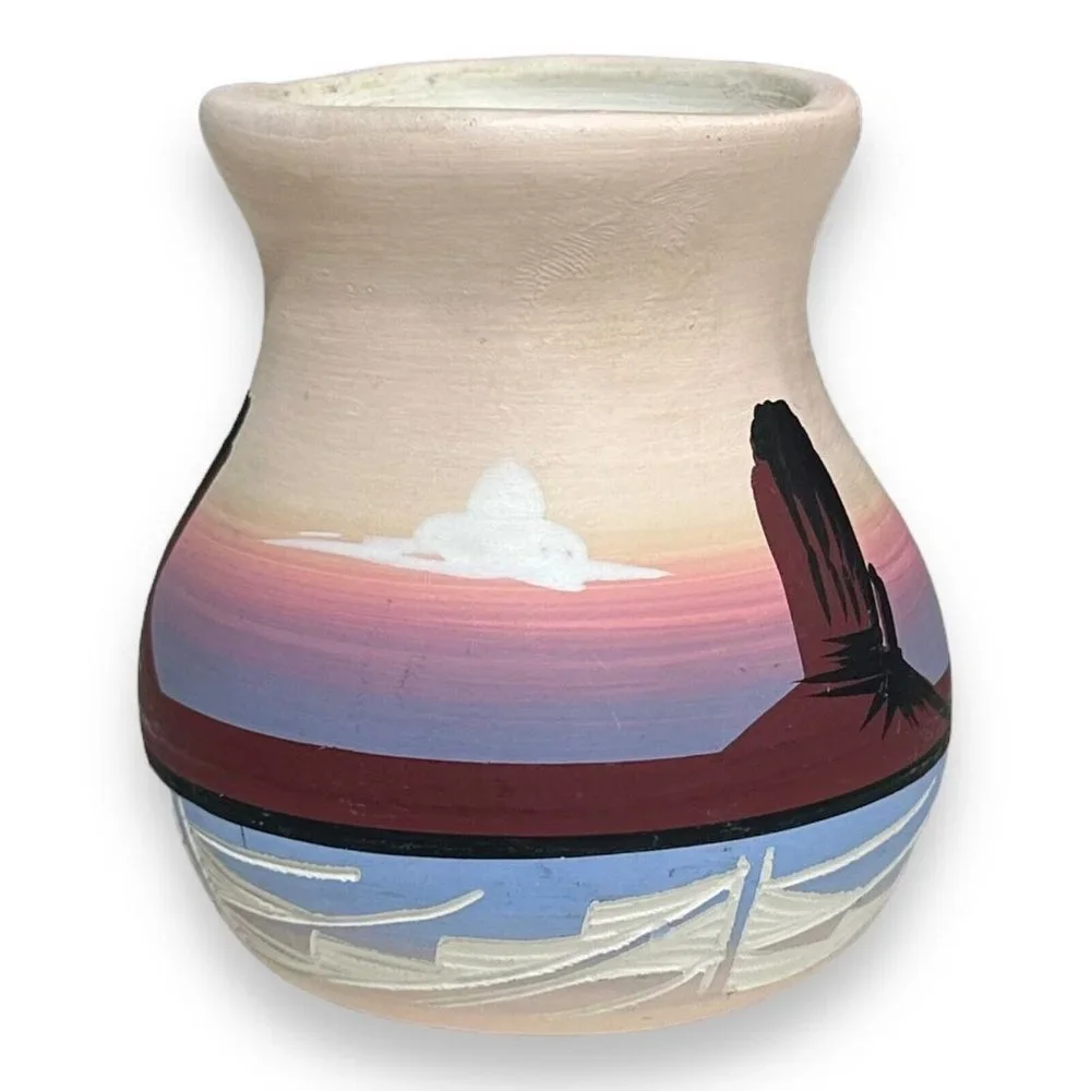 Navajo Sunset Pottery 4